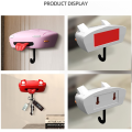 Sticky Key Hanger Car Open Headlight Key Holder Wall Mount Keychain Holder Key Hangers. 