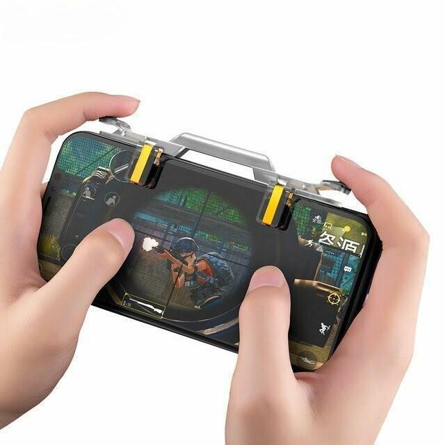 Hock PUBG Long Trigger Mobile Game Controller Free Fire Joystick Shooting Controller