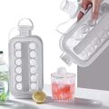 Ice Ball Maker, Portable Ice Maker Bottle Makes 17 Ice Cubes, Ice Cube Molds Bottle Creative Ice Maker Kettle for /Soft Drinks/Juice/Coffee. 