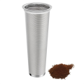 32OZ Jar Cold Brew Coffee Steel Mesh Filter - Fine Mesh, 304 Stainless with Sealing Ring for Safe Brewing. 