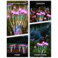 Solar Firefly Lamp Ball Floor Lamp Courtyard Atmosphere Decoration Light LED Swinging Solar Light. 