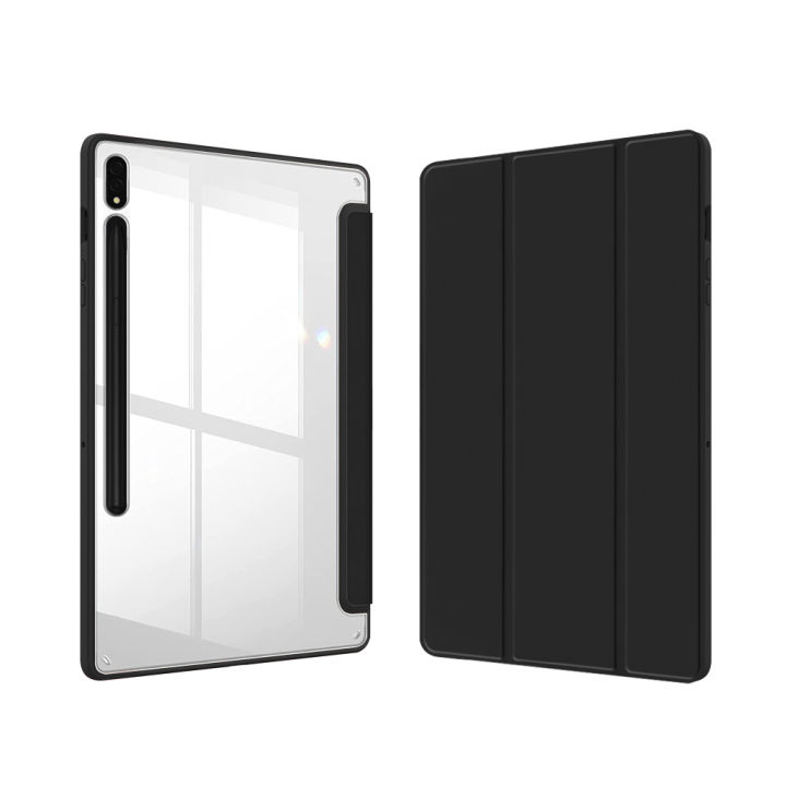 Case%20For%20Samsung%20Galaxy%20Tab%20S9%20S8%20S7%20Plus%20FE%2012.4%2011%20Clear%20Back%20Cover%20Pencil%20Holder%20For%20Tab%20A9%20A8%20S6%20Lite%20Hard%20Acrylic%20Cover%20-%20Image%207