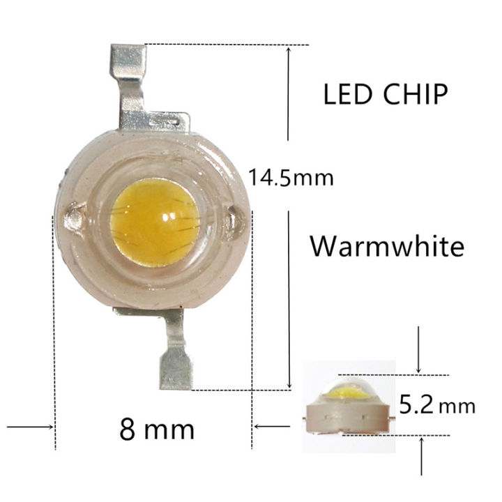 1/2/5/10/20/50Pcs%20High%20Power%20Led%20Chip%201W/3W%20%20White%206000K%20-%206500K%20(300mA%20-%20350mA%20/%20DC%203V%20-%203.4V%20/%201%20Watt)%20Super%20Bright%20Intensity%20SMD%20COB%20Light%20Emitter%20Components%20Diode%201W%203W%20Bulb%20Lamp%20DIY%20Lighting%20-%20Image%204