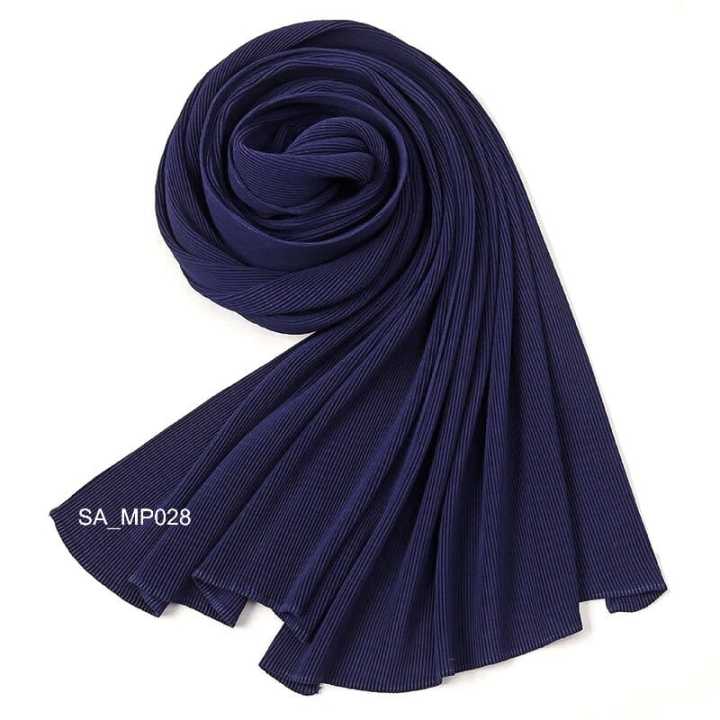 shawl pleated chiffon