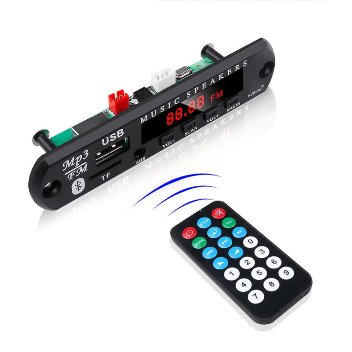 MP3 Player Decoder Board Module 9V-12V Wireless Bluetooth 5.0 TF Radio USB For Car Audio DIY Speaker Car Kit Bluetooth Kit USB Kit