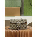 Luxury Brand Women's Handbag Pair GGSuper Mini Ultra Mini Dionysian Bag Fashion Trendy Crossbody Chain Small Square Bag. 