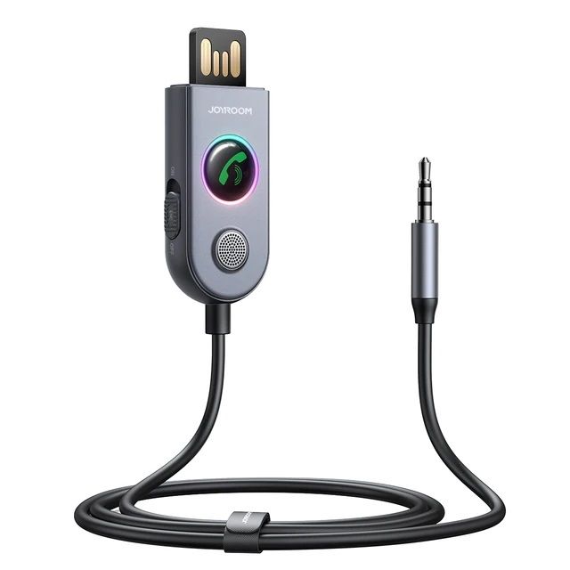 Joyroom%205.3%20Bluetooth%20Aux%20Adapter%20Enhance%20Wireless%20Car%20Bluetooth%20Receiver%20USB%203.5mm%20Jack%20%20Music%20Mic%20Handsfree%20Car%20Speaker%20-%20Image%202