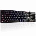 HP K300 WIRED USB MECHANICAL GAMING KEYBOARD MULTI-COLOR RAINBOW BACKLIT WITH 104 KEYS DOUBLE INJECTION KEY-CAP. CABLE: 1.8 METERS. 