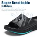 【ALLGOOD】Womens Big Size Recovery Sandals Comfortable Athletic Slides Thick Cushion Lightweight Plantar Fasciitis Sport Sliders of Indoor Outdoor,Arch Support Orthotic Open Toe. 