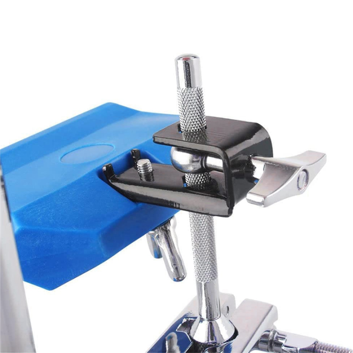 Jam%20Drum%20Block%20Latin%20Percussion%20Musical%20Instrument%20Plastic%20with%203%20Sided%20Mount%20Medium%20Pitch%20(Blue)%20-%20Image%202