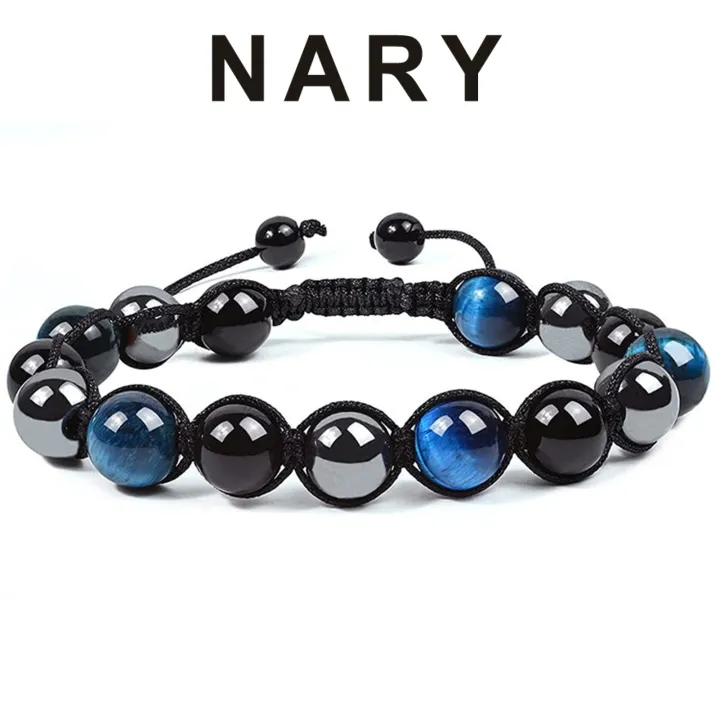 Glossy%20Beads%20Bracelet%20Adjustable%20Lace-up%20Unisex%20Faux%20Tiger%20Eye%20Healing%20Bracelet%20Party%20Supplies%20-%20Image%209