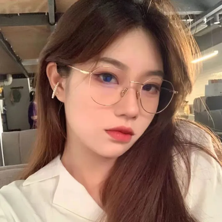 LibiLuxury%20Clear%20Glasses%20Women%20Polygonal%20Metal%20Frame%20Eye%20Glasses%200%20Flat%20Mirror%20Girls%20Glasses%20Blue%20Light%20Glasses%20Fashion%20Eyeglasses%20%D0%BE%D1%87%D0%BA%D0%B8%20-%20Image%203