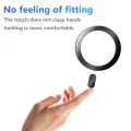 【ThinkWay】1/3Pcs Metal Ring Sticker for Magsafe  Charging, Adapter Rings for Magnetic Phone Grip Holder, Case Converter Accessories Compatible with IPhone 12 13 14, Car Mount Magnet Attachment. 