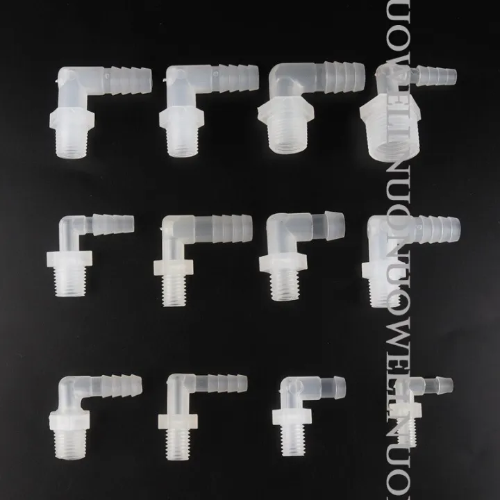 10Pcs/Lot%203.9-11.1MM%20To%20G1/8''~G3/8''%20Thread%20Elbow%20Connector%20Aquarium%20Fish%20Plastic%20Joints%20Pump%20Adapter%20-%20Image%207