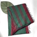 Women Polyester mixed cotton Handloom Saree/ Office Sari/ Ladies New Fashion With Jacket. 