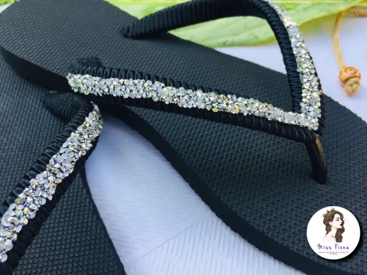 Glitter%20Crystal%20Stones%20Flip%20Flops/Ladies%20Slippers%20-%20Image%202