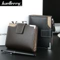 Baellerry Brand Wallet Men Leather Men Wallets Purse Short Male Clutch Leather Wallet Mens Money Bag Quality Guarantee Carteira. 