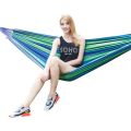 Hammock 1 Person Outdoor Leisure Bed Travel Camping Hanging Hammock Swing Lazy Chair,Red. 
