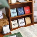 2023 Creative Digital Small Desk Calendar ins Style Mini Coil Office Desktop Ornaments Annual. 