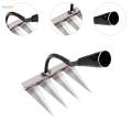 Weeding Rake Garden Weeding Tool for Farming Vegetable Plowing Tilling Soil. 