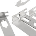 Low Profile Bracket Adapter DVI HDMI VGA Port For Half Height Graphic Video Card. 