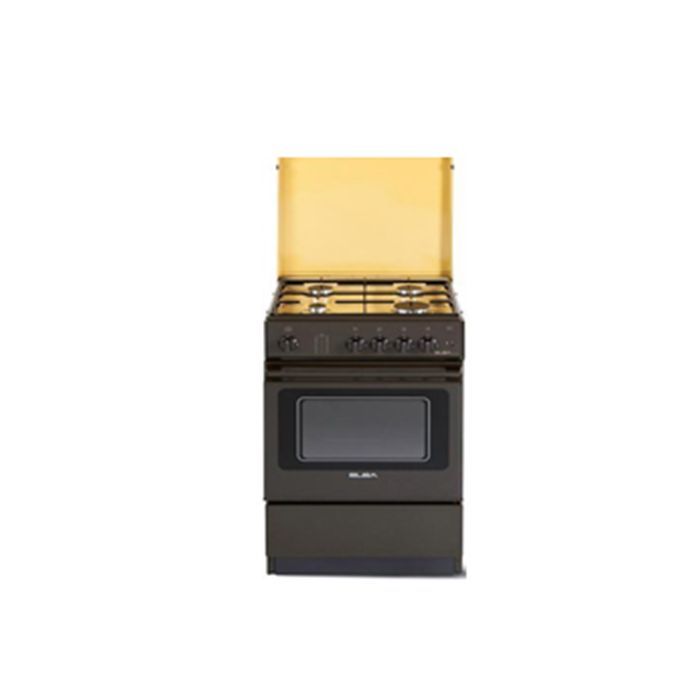 ELBA 50cm Freestanding 4 Gas Burner Cooker with Gas Oven - N55M204