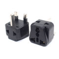 【FOOT SOFA】Type G Travel Adapter, Universal Socket to UK Plug Travel Charger Adapter, 2 In 1 Power Converter For Malaysia Singapore HongKong 13A 250V. 