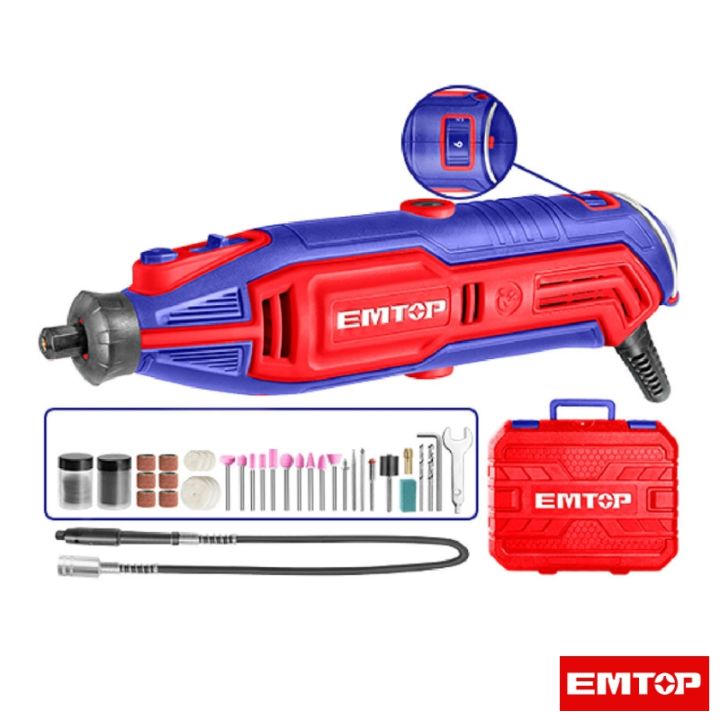 EmTop Mini Drill Grinder 130W