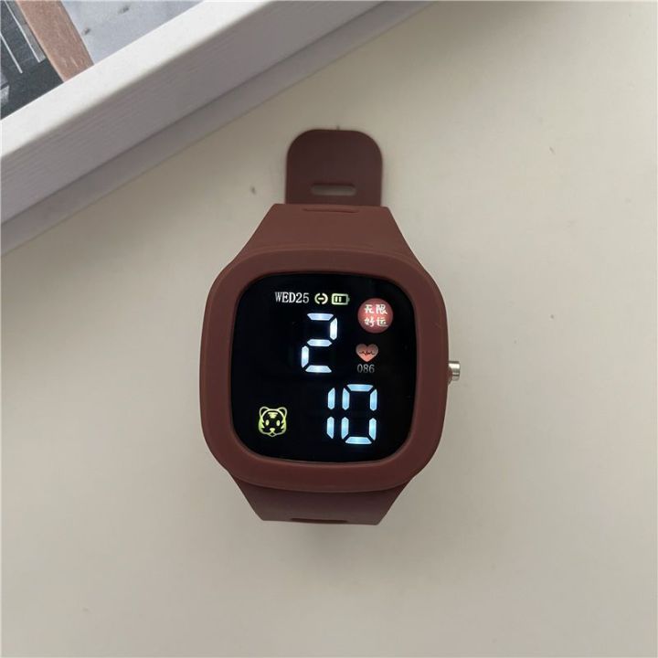 Unicorn Square Watch for Women, Simple and Elegant Sports Electronic Watch for High School Girls and Boys