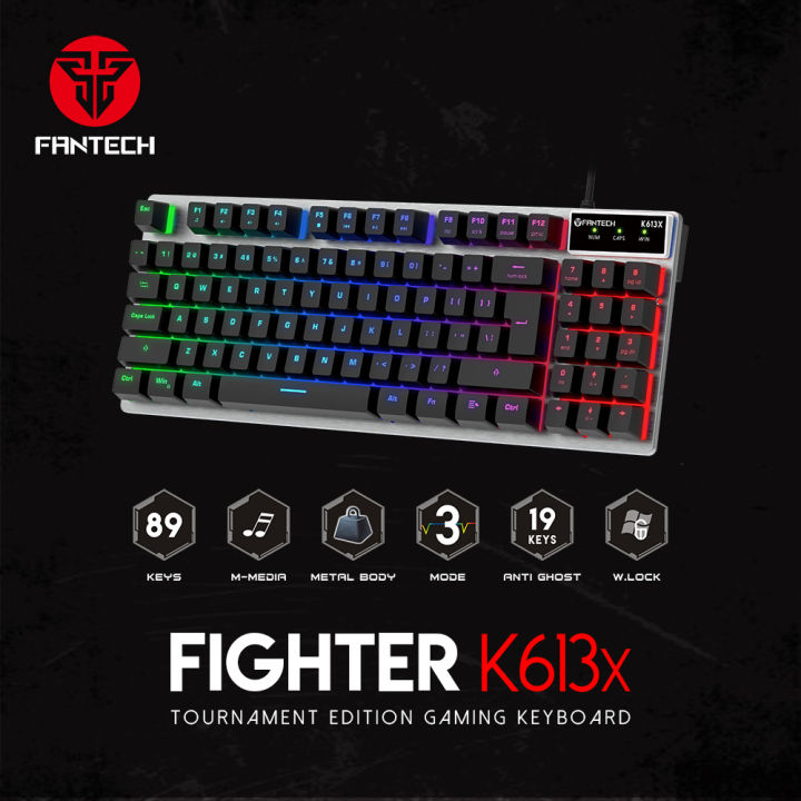 Fantech FIGHTER K613X Gaming Keyboard Daraz.lk