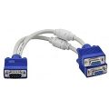 Dual Monitor VGA Splitter Y Cable Code. 