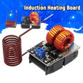【Trusted】 120W ZVS Induction Heating Board DC 5-12.0V Input Voltage Heating Driver Power Supply Module Induction Heater. 