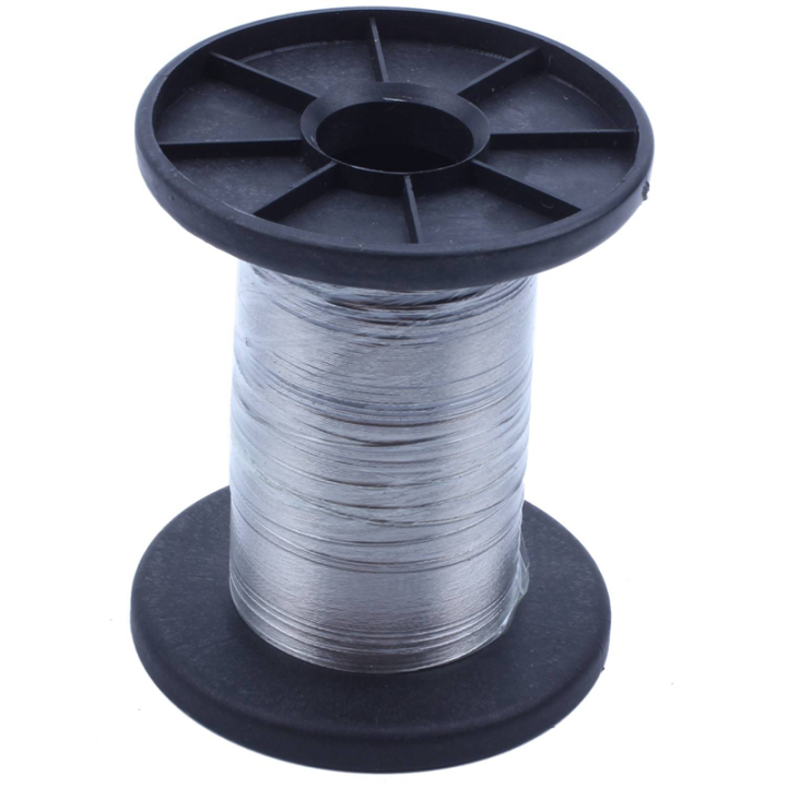 2 Pcs 30M 304 Stainless Steel Wire Roll Single Bright Hard Wire Cable, 0.3Mm