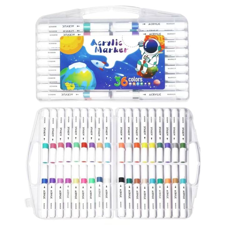 36pcs acrylic marker