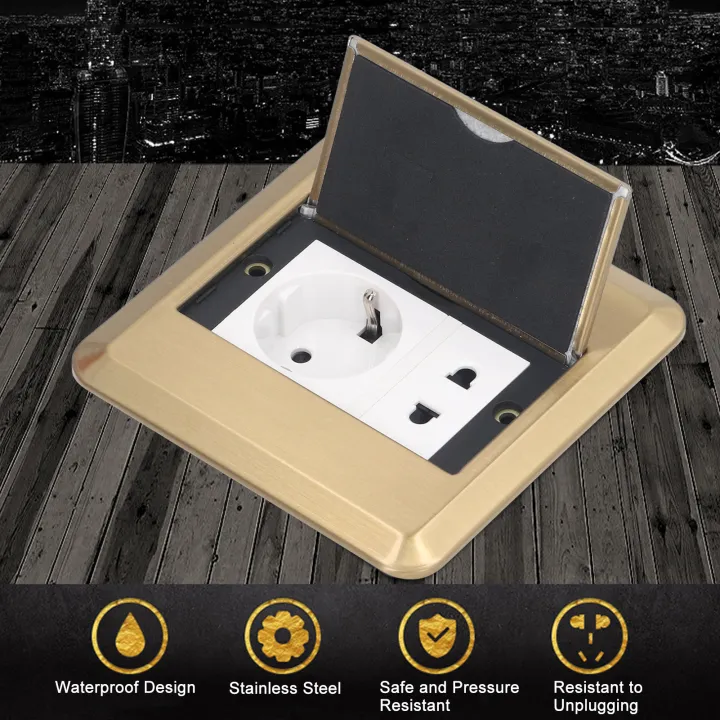 Embedded%20Floor%20Socket%20AC250V%20Wide%20Application%20PC%20Floor%20Outlet%20Full%20Sealed%20Inner%20Flame%20Retardant%20for%20Offices%20-%20Image%208