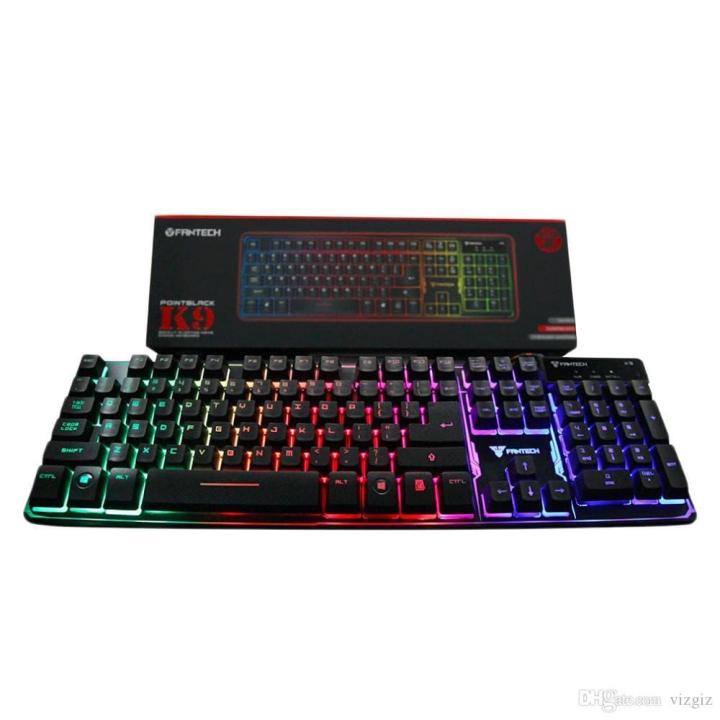 Fantech Gaming Keyboard - Black - K9X