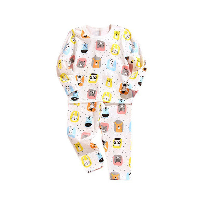 bellylady%202pcs/set%20Girsl%20Boys%20Cotton%20Pajamas%20%20Set%20Long%20Sleeve%20Tops%20Pants%20Sleepwear%20Outfits%20Casual%20Clothing%20-%20Image%206
