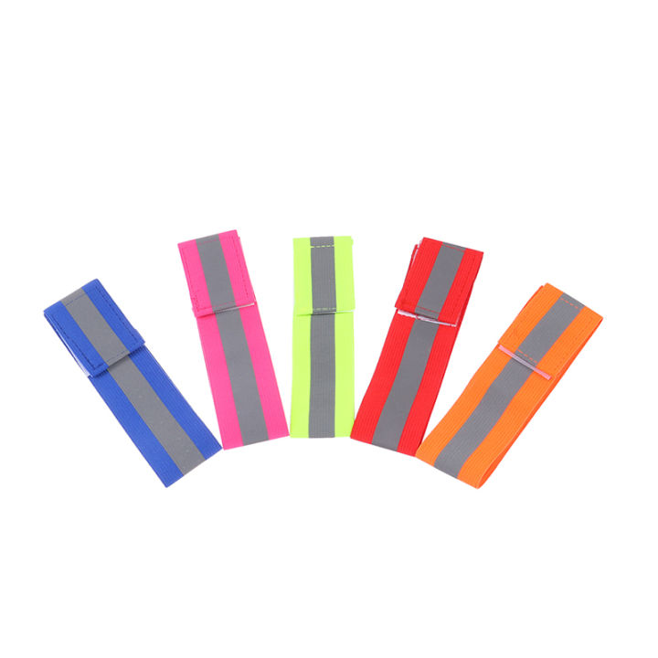 Reflective Bands Wristband Safety Reflector Tape Straps for Night Walking Biking Nicle