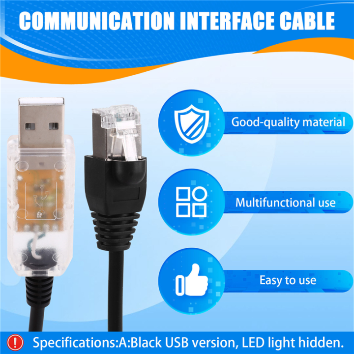 FTDI%20FT232RL%20Chip%20USB%20to%20RJ45%20Cable%20RS485%20Serial%20Port%20Delta%20IFD6500%20Data%20Upgrade%20Cable%20Communication%20Interface%20Cable%20-%20Image%206