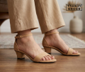 Women's Box Heel Sandals High Quality. 