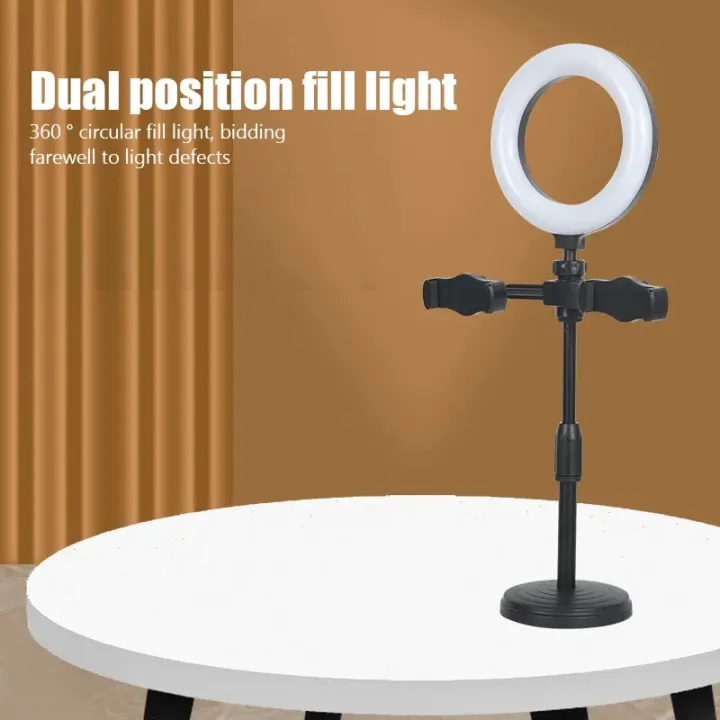 Desktop%20Ring%20Light%20for%20Selfie%20and%20Phone,%203%20Colors%20Dimmable%20LED%20Light%20for%20Live%20Makeup%20Desktop%20Mobile%20Phone%20Tabletop%20Stand%20with%20Selfie%20Ring%20Light,%203%20Light%20Modes,%203%20Mobile%20Clips,%20360%C2%B0%20Rotating%20Clips,%20-%20Image%207