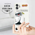 Hontinga for iPhone 7 Plus / 8 Plus Case Side Design New Anime Naruto for Boys Back Cover Soft Square Edge Pattern Liquid Silicone Trend Phone Cases. 