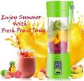 Portable Juice Blender , 14.3oz USB Rechargeable Cup with Blades and Enhanced Motor for Efficient Fruit Mixing and Travel Use. 