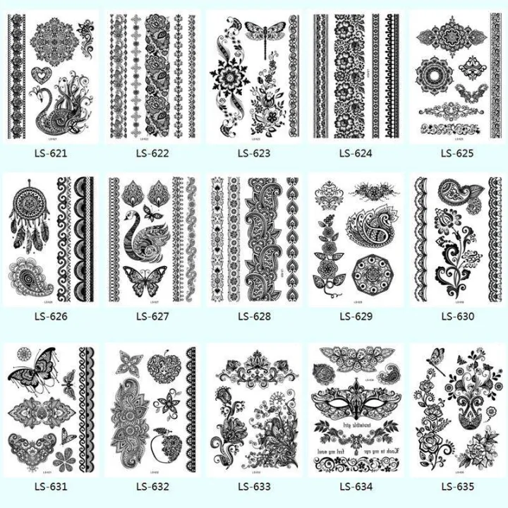 JM%20Hot%20Black%20Henna%20Lace%20Temporary%20Tattoo%20Metallic%20Inspired%20Sticker%20Body%20Art%20-%20Image%207