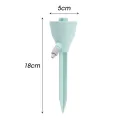 【ZOSR】3Pcs Adjustable Self Drip Watering System Flowers Plant Watering Kit Greenhouse Auto Waterer Indoor Dripper Device. 