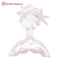 Hairpin for Women Mermaid Tail Hair Clip with Seashell Detail Cute Hair Accessories for Girls Metal Styling Clip Mermaid Theme Jewelry Mermaid Tail Hairpin. 