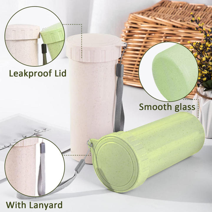 Coffee%20Cups%20with%20Lid,%20TACYKIBD%20Portable%20To%20Go%20Travel%20Coffee%20Mug,%20Insulated%20Wheat%20Straw%20Travel%20Cup%20for%20Hot%20Cold%20Drinks%20Coffee%20Water%20Tea%20-%20Image%204