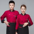 Long Sleeve Dining plus Size Western Restaurant Chef Kitchen Thin Men's Breathable Canteen Chef Uniform Work Clothes Summer Short Sleeve. 