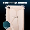 lthmy for Vivo Y53 Y53i 1606 1606A Soft Gel Jelly Case Transparent Full Protective Anti-Scratch Resistant Back Cover Skin. 