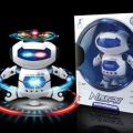 Dancing Robot Toy 360° Body Spinning with LED Lights Flashing and Music Bot Robot |Dancing Robot | Electric Dancing Bot Robot | Battery Operated Dancing Robots | with 3D. 